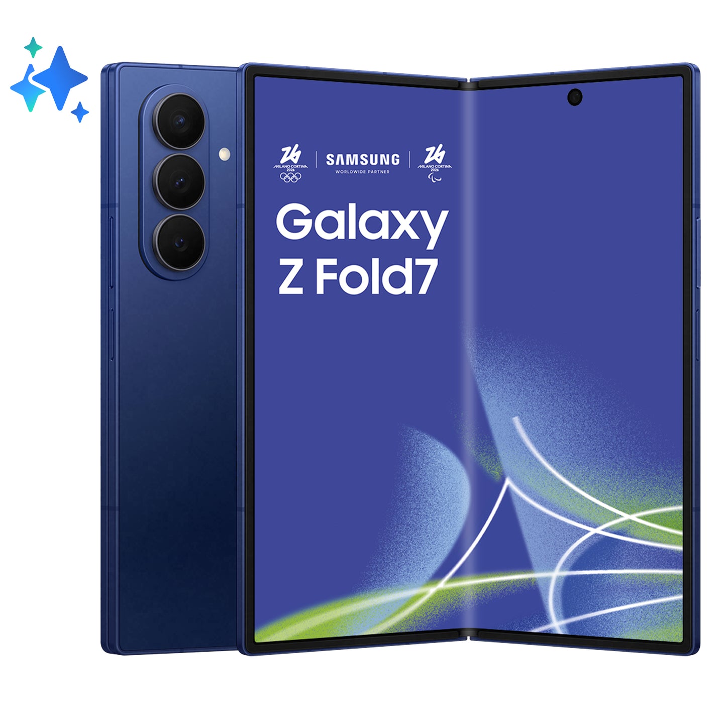 Samsung Galaxy Z Fold7 20,3 cm (8") Android 16.0 5G 12 GB 512 GB 4400 mAh Blå