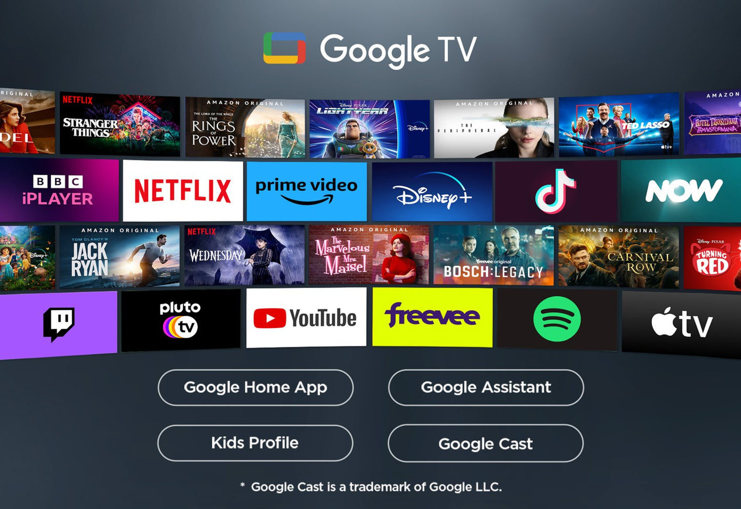 TCL V6C 43V6C TV 109.2 cm (43") 4K Ultra HD Smart TV Wi-Fi Metallic 260 cd/m²