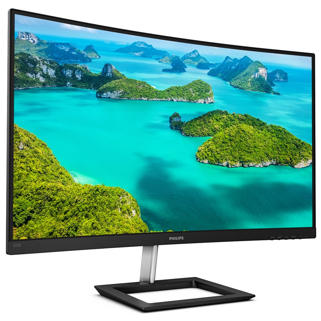 Philips E Line 322E1C/00 LED display 80 cm (31.5") 1920 x 1080 pixels Full HD LCD Black – Philips