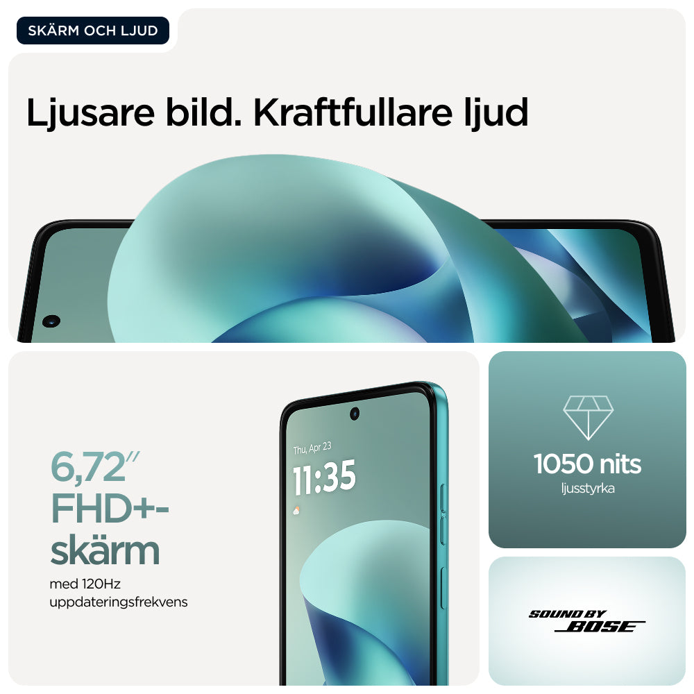 Motorola Moto G57 Power 12GB/256GB Blå – Motorola