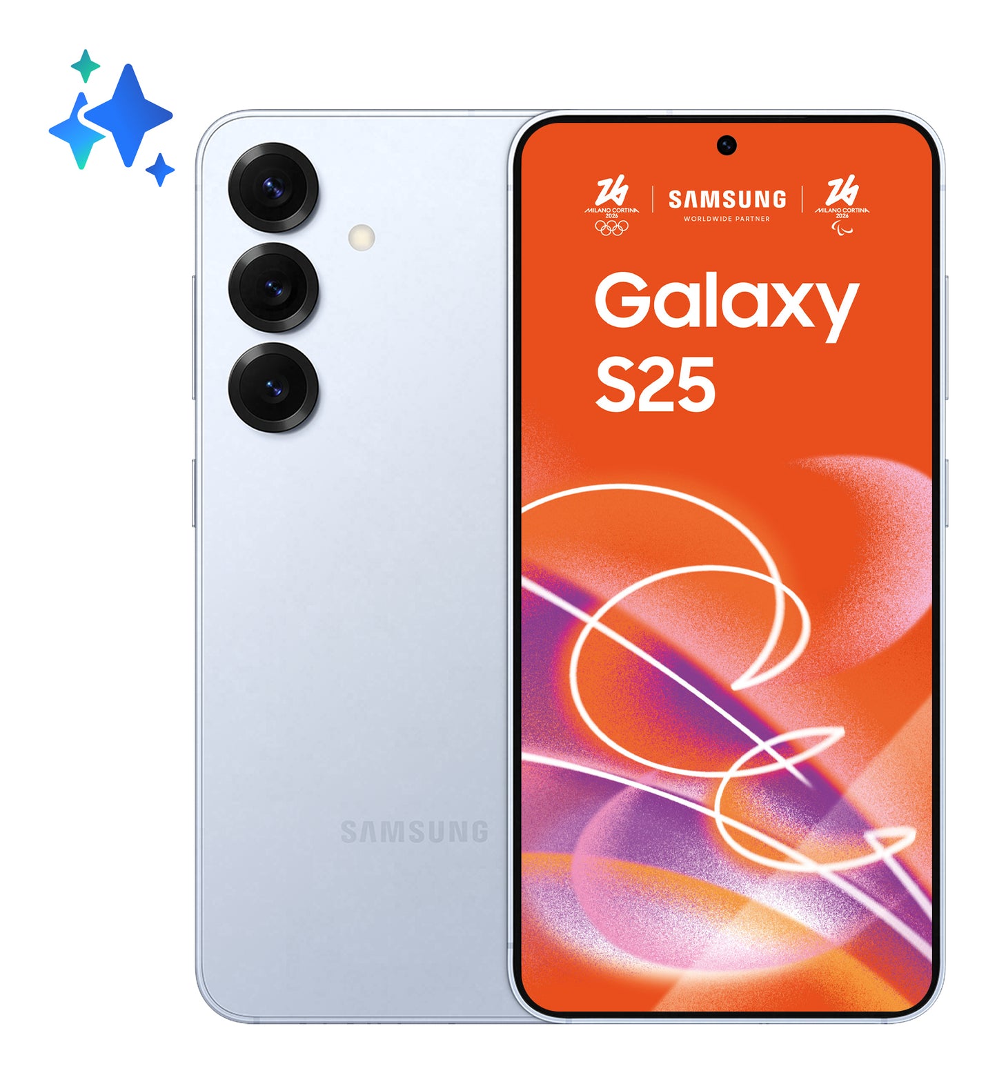 Samsung Galaxy S25 15.8 cm (6.2") Dual SIM Android 15 5G USB Type-C 12 GB 512 GB 4000 mAh Blue – Samsung