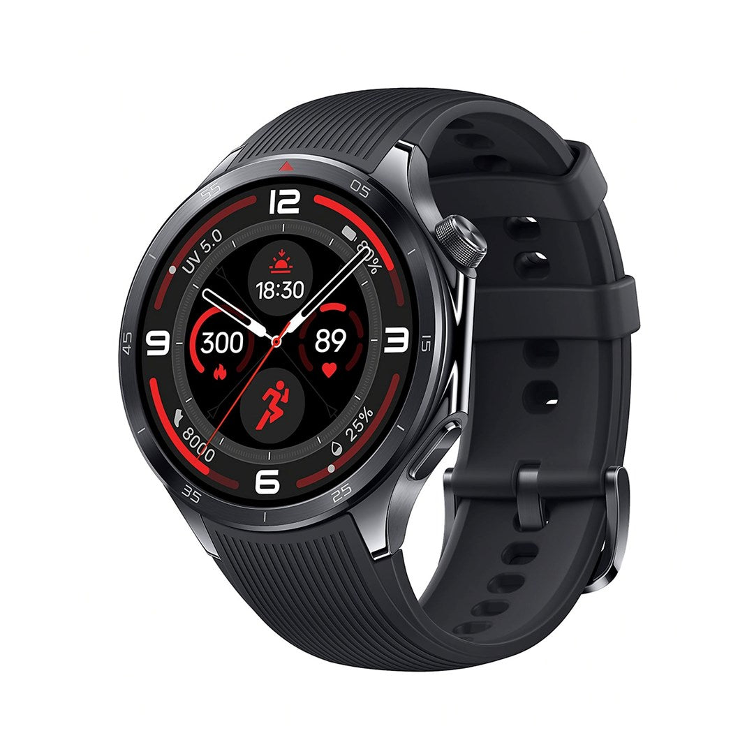 OnePlus Watch 3 Svart (Svart Gummiband) – OnePlus