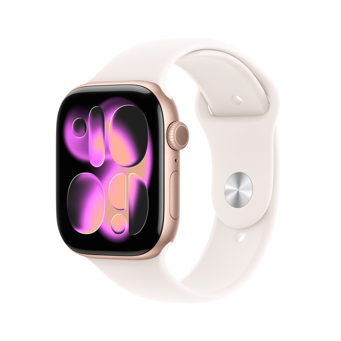 Apple Watch Series 11 46mm 5G Rose Gold (Ljusrosa Gummiband M/L) – Apple