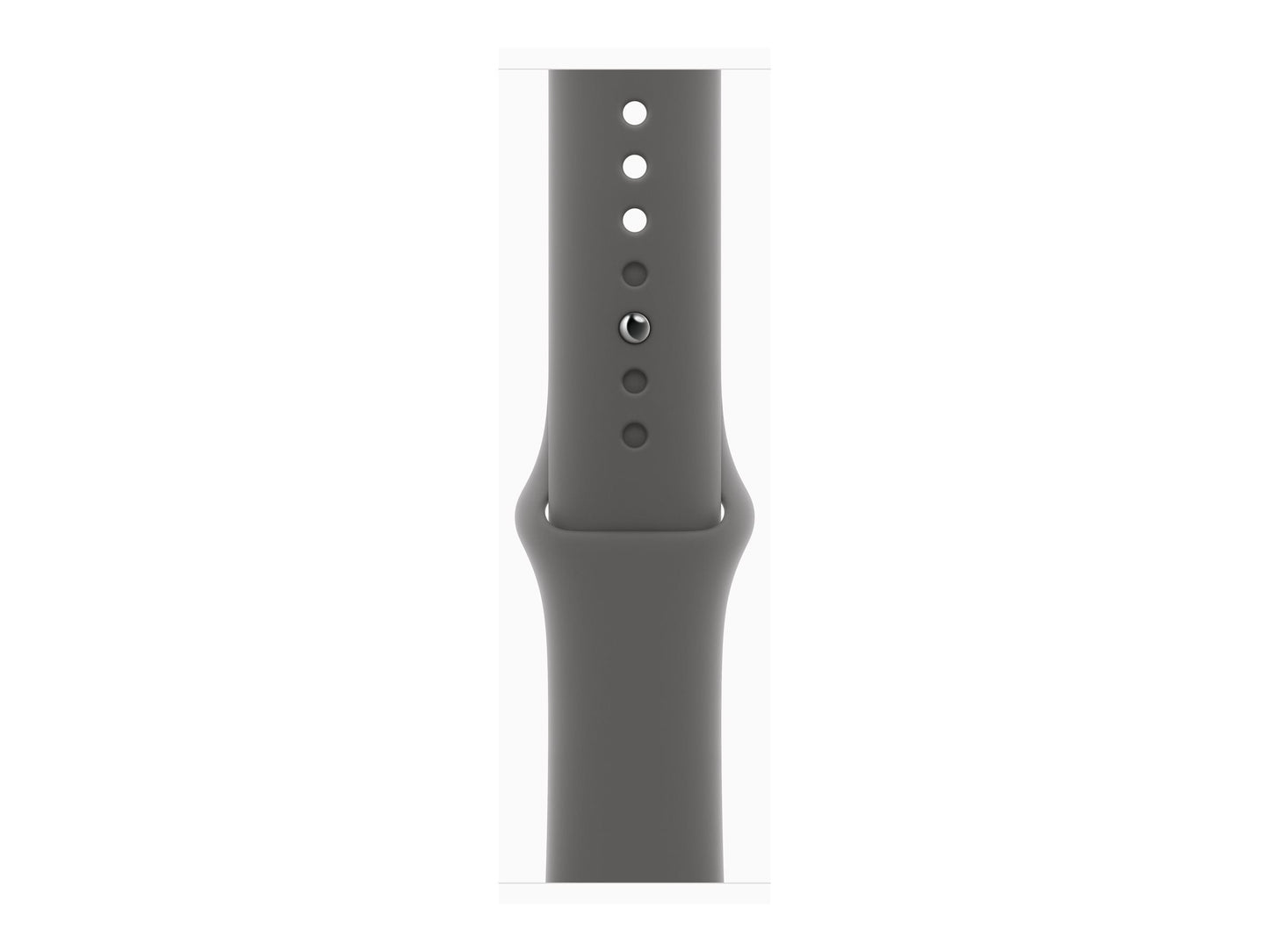 Apple Watch Series 10 4G 46mm Natural Titanium (Grå Gummiband M/L) – Apple