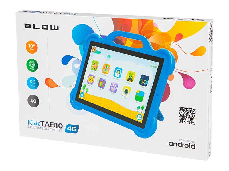 Tablet KidsTAB10 4G BLOW 4/64GB blue + case – BLOW