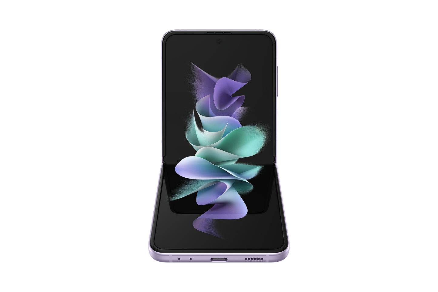 Samsung Galaxy Z Flip3 5G SM-F711B 17 cm (6.7") Dubbla SIM-kort Android 11 USB Type-C 8 GB 128 GB 3300 mAh lavendel