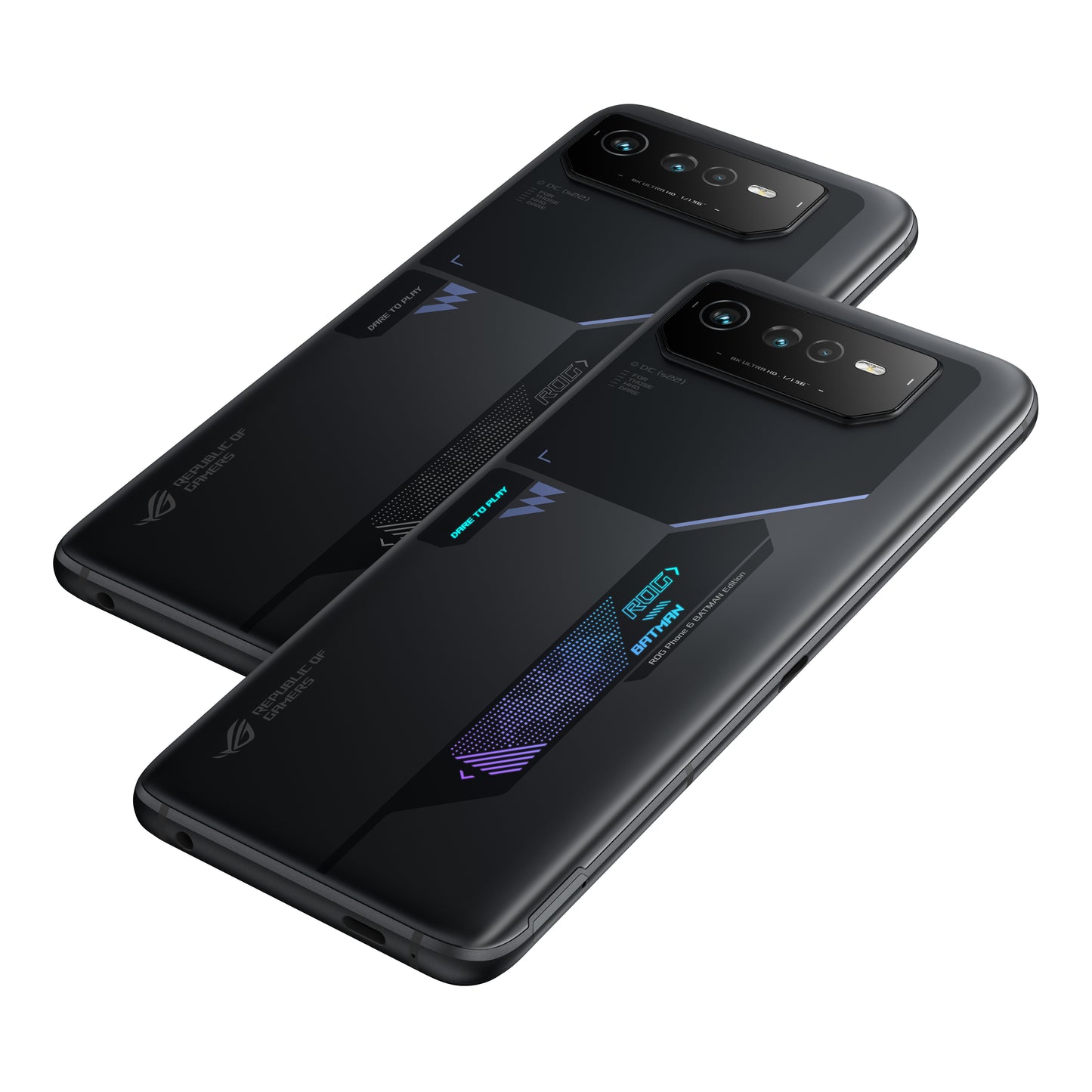 ASUS ROG Phone 6 AI2203-5B028E1 17,2 cm (6.78") Dubbla SIM-kort Android 12 5G USB Type-C 12 GB 256 GB 6000 mAh Svart