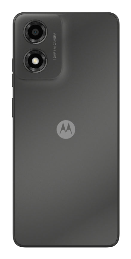 Motorola Moto E14 16,7 cm (6.56") Dubbla SIM-kort Android 14 Go edition 4G USB Type-C 2 GB 64 GB 5000 mAh grafit, Grå