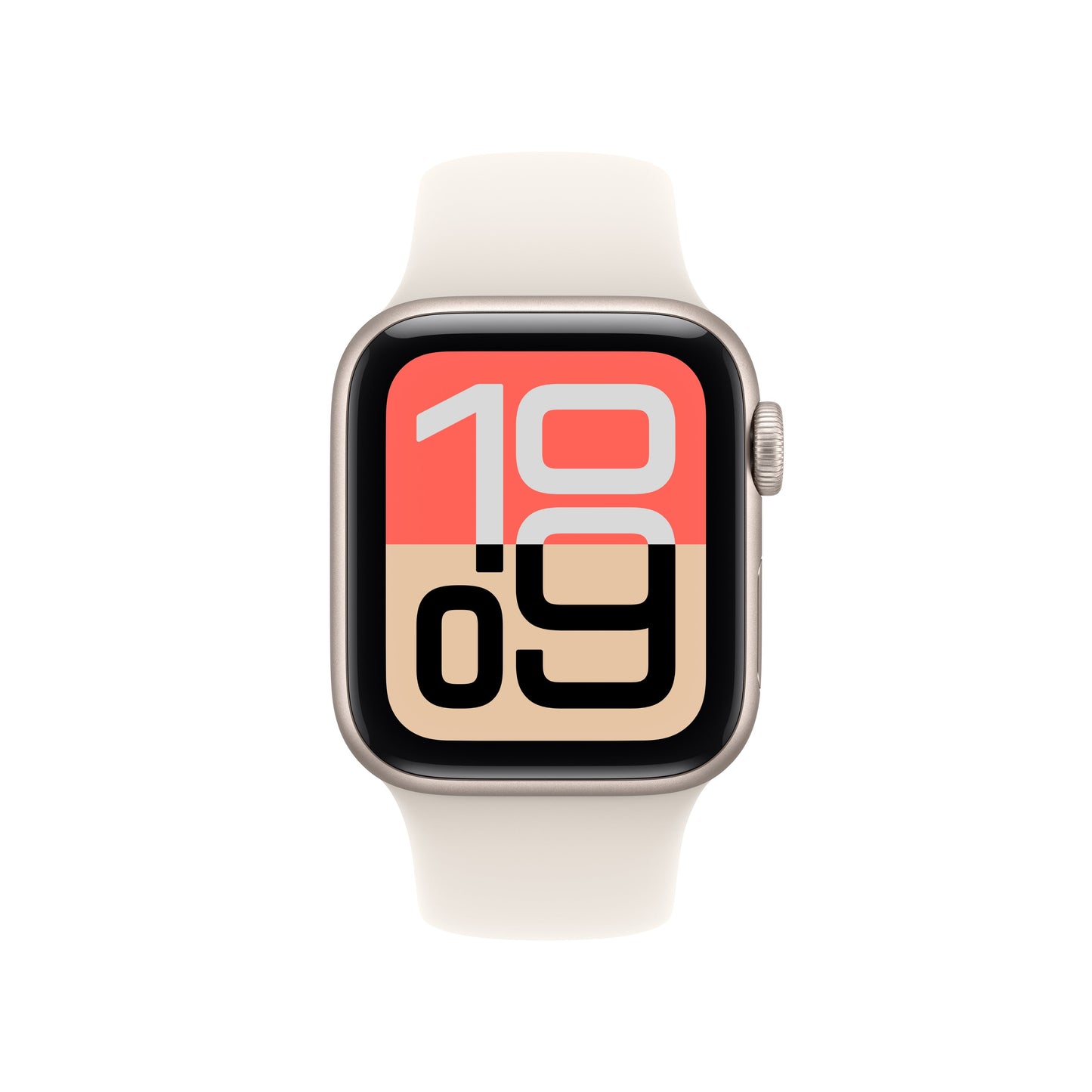 Apple Watch SE 3 40mm Gold (Beige Rubber Strap S/M)