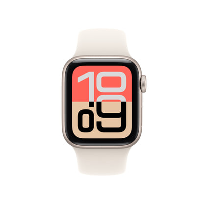 Apple Watch SE 3 40mm Gold (Beige Rubber Strap S/M)