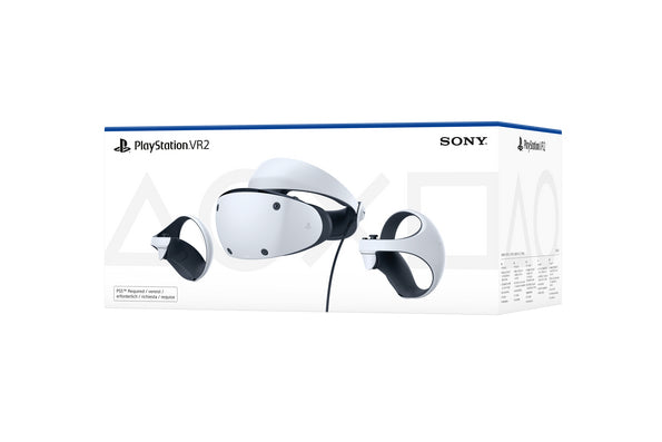Sony PlayStation VR2 Skärm för montering på huvudet Svart, Vit