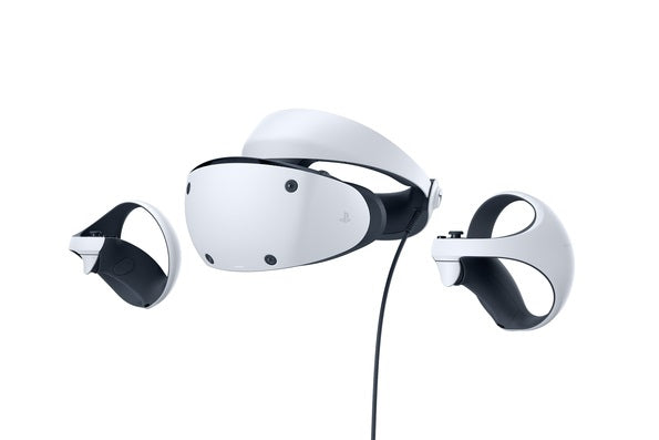 Sony PlayStation VR2 Skärm för montering på huvudet Svart, Vit