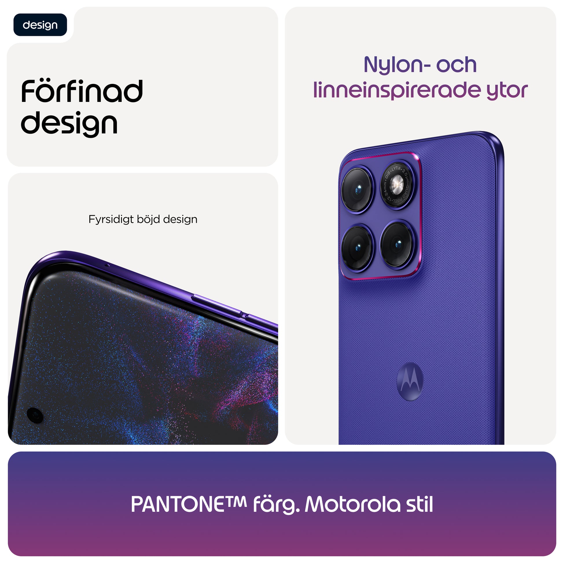 Motorola Edge 70 Fusion 8GB/256GB Lila – Motorola