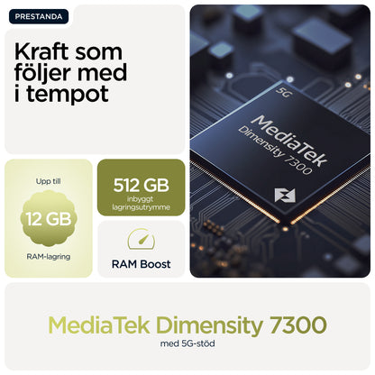 Motorola Moto G86 5G 8GB/256GB Grön – Motorola