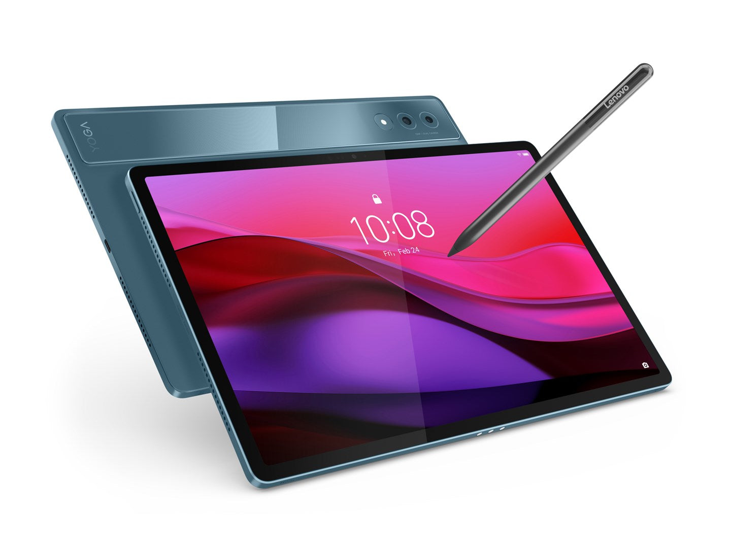Lenovo Yoga Tab Plus Qualcomm Snapdragon 256 GB 32.3 cm (12.7") 3K 16 GB Wi-Fi 7 (802.11be) Android 14 Teal – Lenovo
