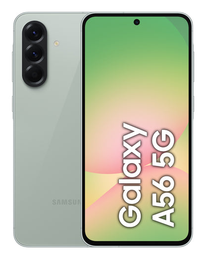Samsung Galaxy A56 17 cm (6.7") Dubbla SIM-kort Android 15 5G USB Type-C 8 GB 256 GB 5000 mAh Oliv