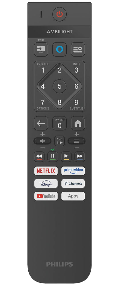 Philips 165,1 cm (65") 4K Ultra HD Smart-TV Wi-Fi Svart