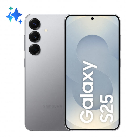 Samsung Galaxy S25 15,8 cm (6.2") Dubbla SIM-kort Android 15 5G USB Type-C 12 GB 128 GB 4000 mAh Silver