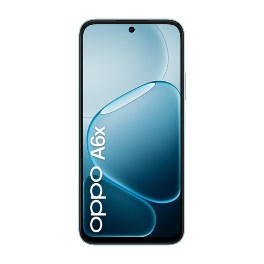 OPPO A6x 17,1 cm (6.75") Dubbla SIM-kort Android 15 4G USB Type-C 4 GB 128 GB 6100 mAh Blå