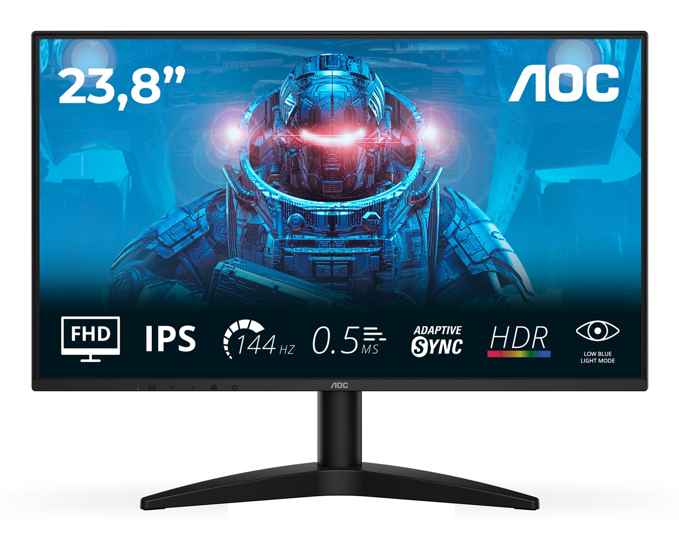 AOC 24B36X computer monitor 60.5 cm (23.8") 1920 x 1080 pixels Full HD LED Black – AOC