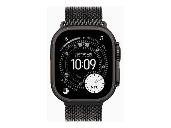 Apple Watch Ultra 3 49mm Black (Black Milanese Strap L)