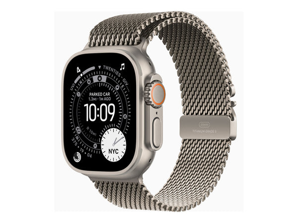 Apple Watch Ultra 3 49mm Titanium (Titanium Milanese Strap M)