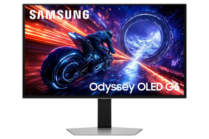 Samsung G60SF computer monitor 68.6 cm (27") 2560 x 1440 pixels Quad HD OLED Silver – Samsung