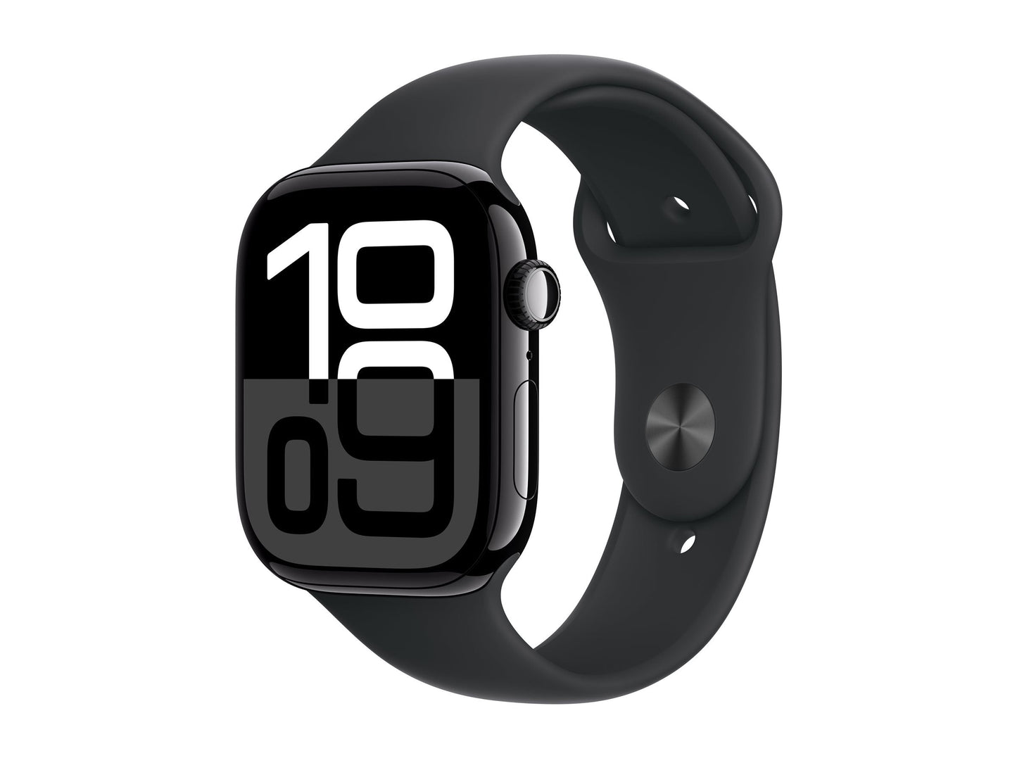 Apple Watch Series 10 46mm Svart (Svart Gummiband M/L) – Apple