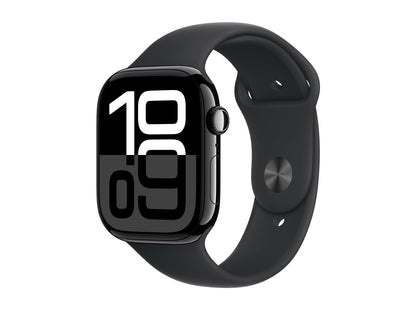 Apple Watch Series 10 46mm Svart (Svart Gummiband M/L) – Apple