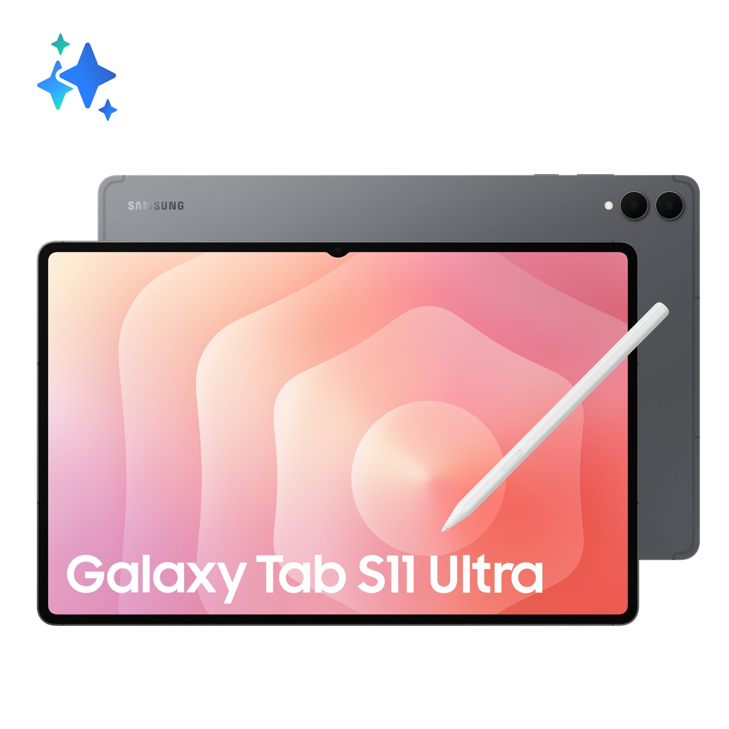 Samsung Galaxy Tab S11 Ultra 256 GB 37,1 cm (14.6") 12 GB Wi-Fi 7 (802.11be) Grå