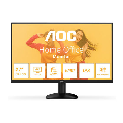 AOC B3 Q27B35E computer monitor 68.6 cm (27") 2560 x 1440 pixels Quad HD LED Black – AOC