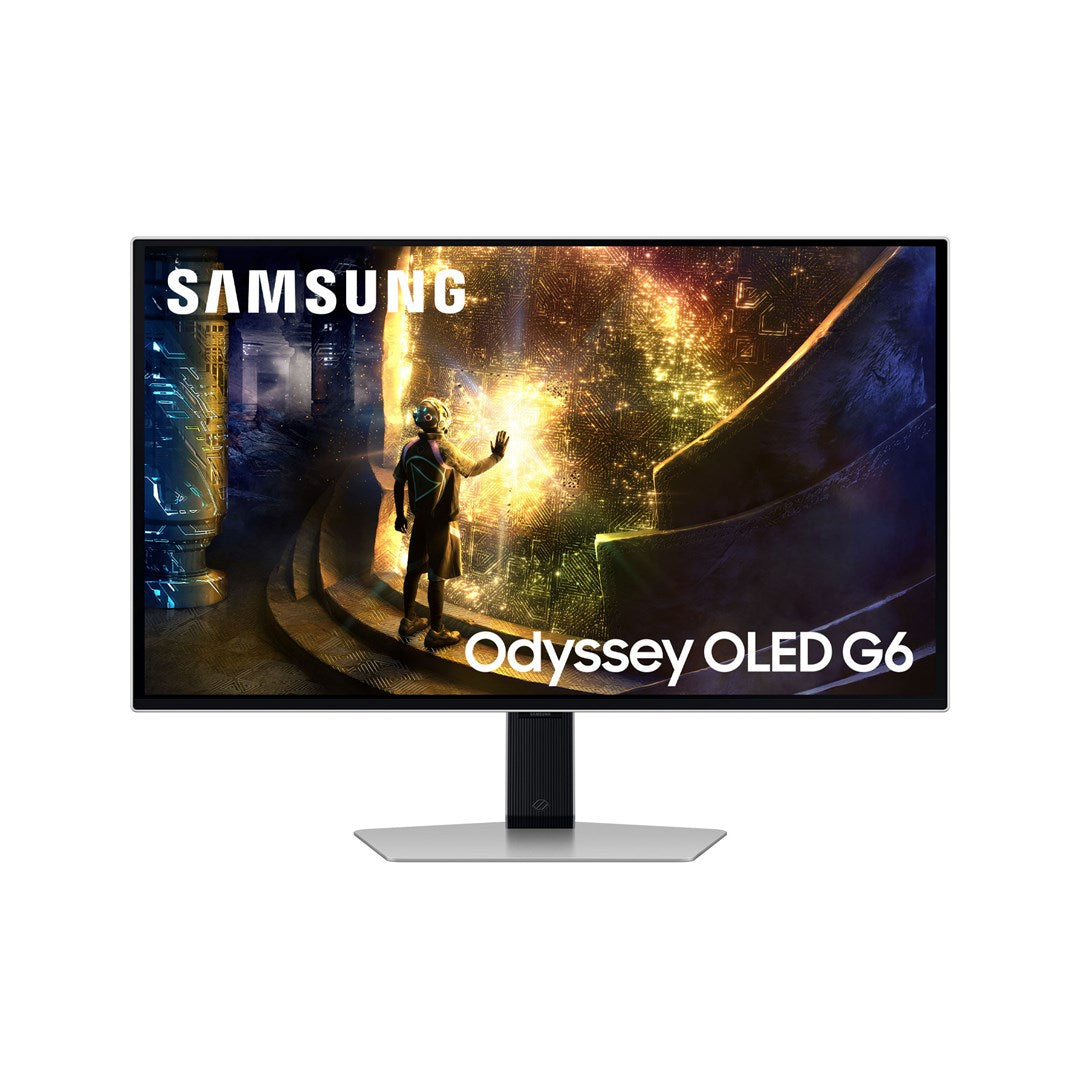 Samsung S27DG610SU datorskärm 68.6 cm (27") 2560 x 1440 pixlar Quad HD OLED Silver – Samsung