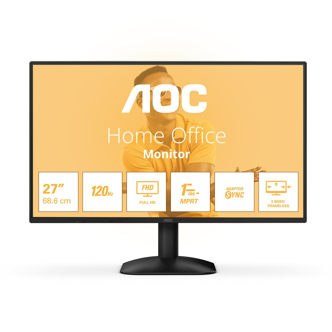 AOC B3 27B31H LED display 68.6 cm (27") 1920 x 1080 pixels Full HD Black – AOC