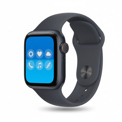 Apple Watch SE 3 40mm Mörkblå (Mörkblå Gummirem S/M) – Apple