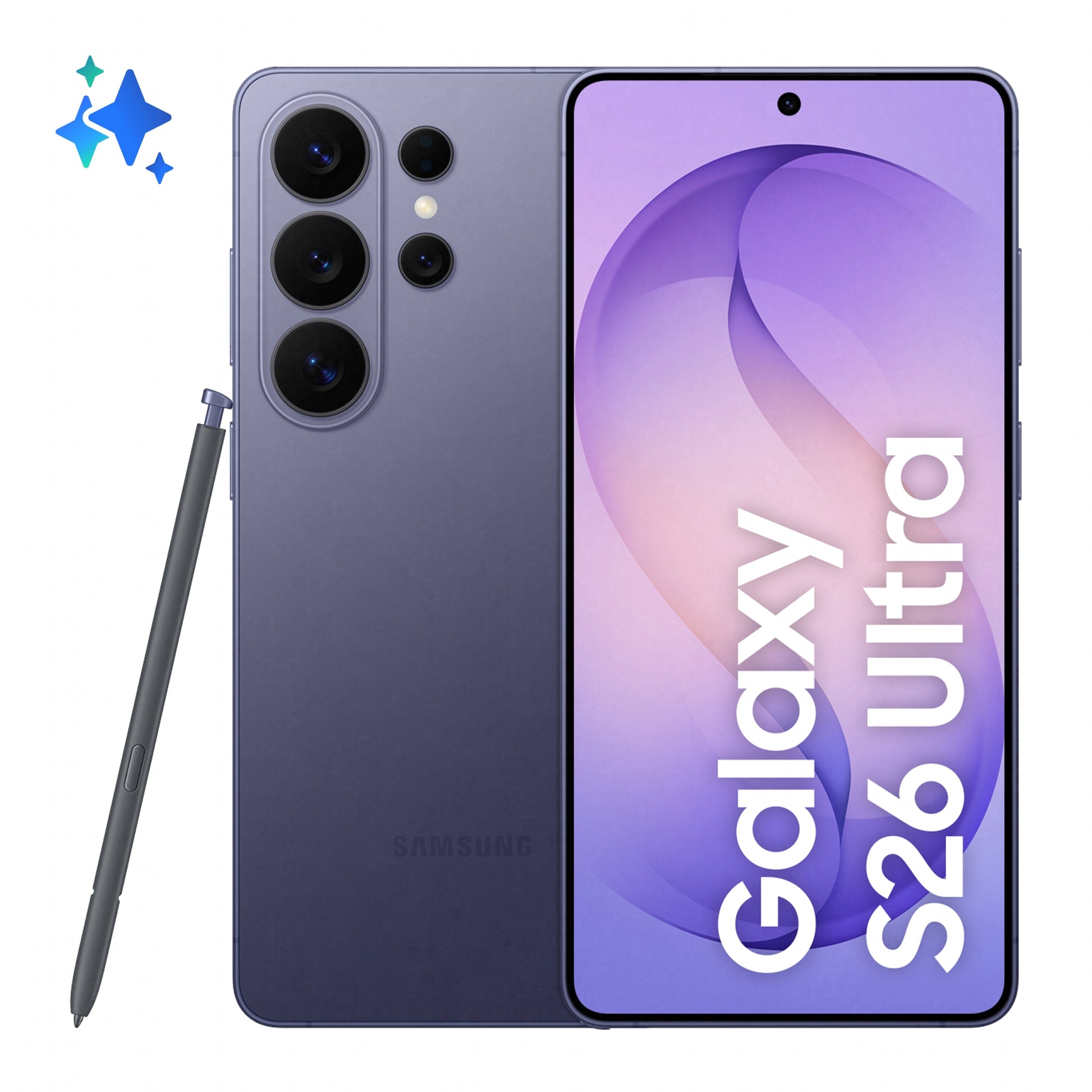 Samsung Galaxy S26 Ultra 17,5 cm (6.9") Dubbla SIM-kort Android 16.0 5G USB Type-C 16 GB 1 TB 5000 mAh Violett – Samsung