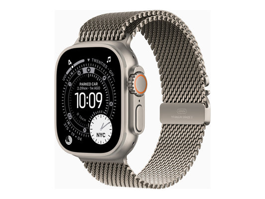 Apple Watch Ultra 3 49mm Titanium (Titanium Milanese Rem S) – Apple