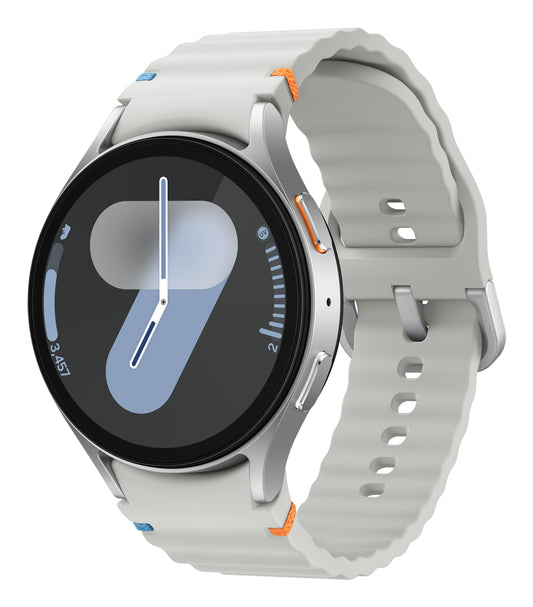 Samsung Galaxy Watch 7 44mm Silver (Silver Gummiband) – Samsung