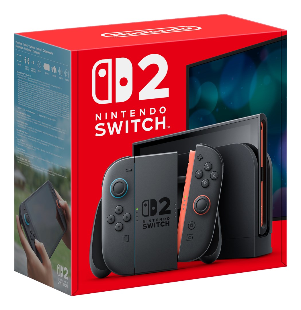Nintendo Switch 2 portable game console 20.1 cm (7.9") 256 GB Touchscreen Wi-Fi Black – NINTENDO