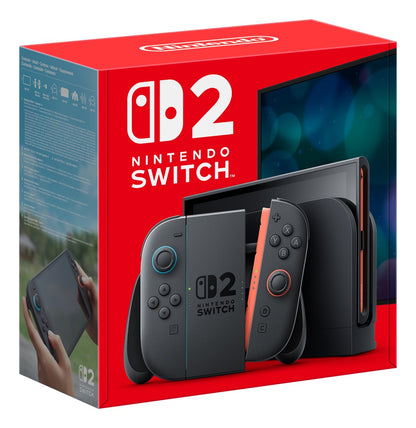 Nintendo Switch 2 portable game console 20.1 cm (7.9") 256 GB Touchscreen Wi-Fi Black – NINTENDO
