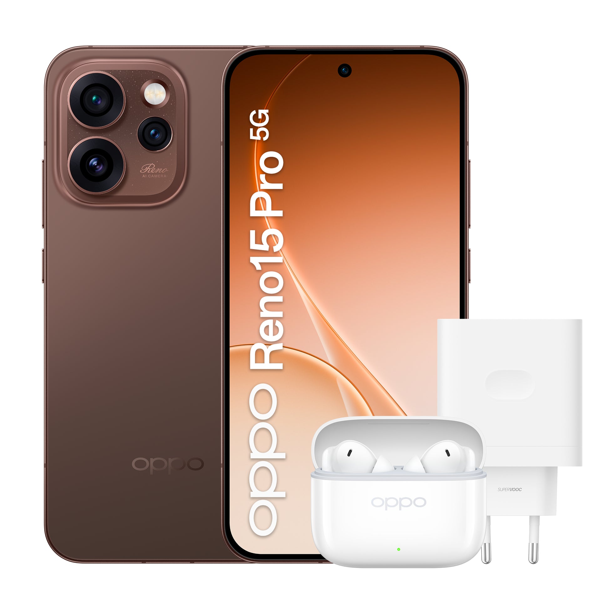 OPPO Reno15 Pro 5G 512GB Brun – Oppo
