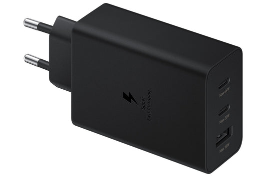 Samsung 3-USB Snabbladdare 65W Svart – Samsung