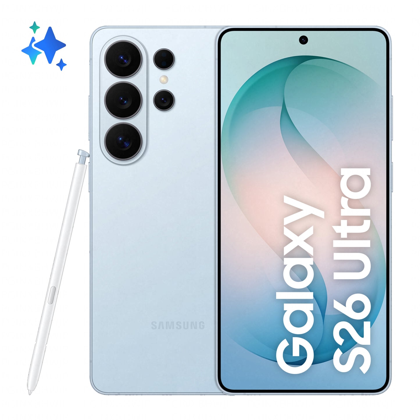 Samsung Galaxy S26 Ultra 1TB Ljusblå – Samsung