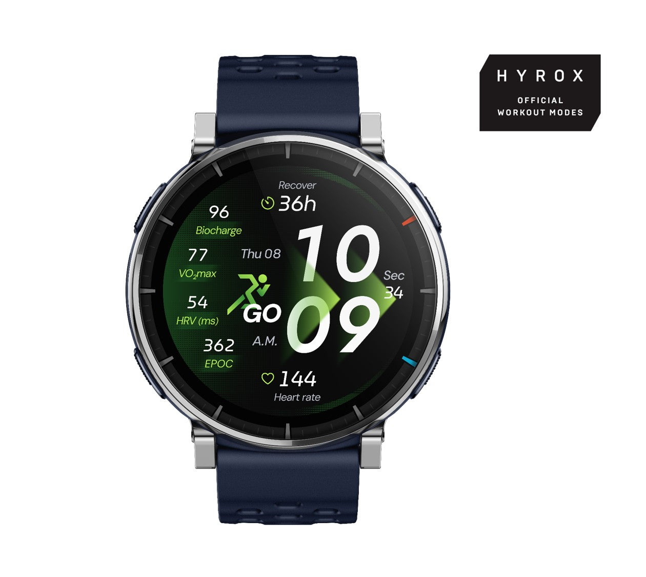 Amazfit Active 3 Premium Blå – Amazfit