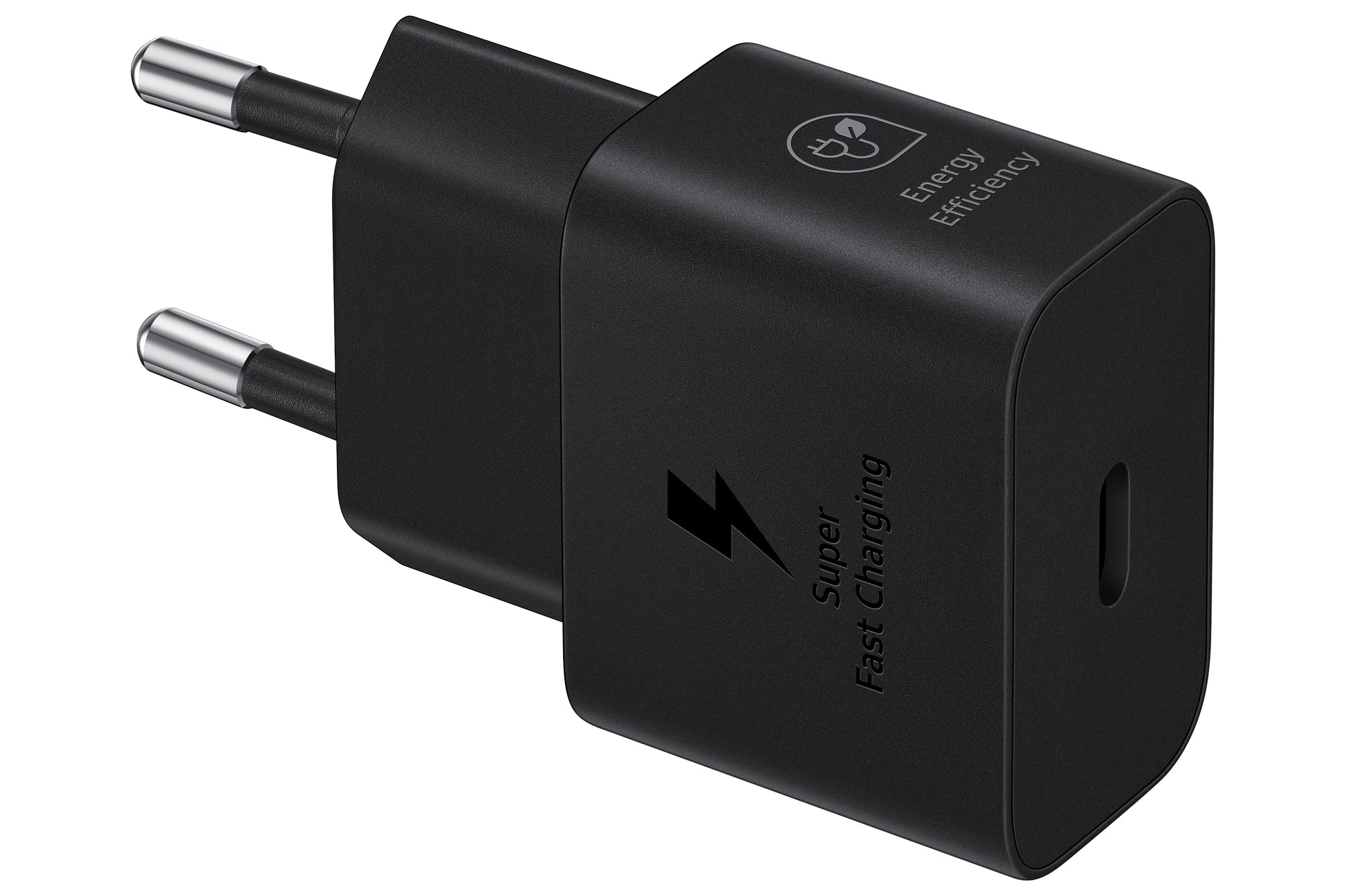 Samsung USB-C Snabbladdare 25W T2510 + USB-C Kabel Svart – Samsung