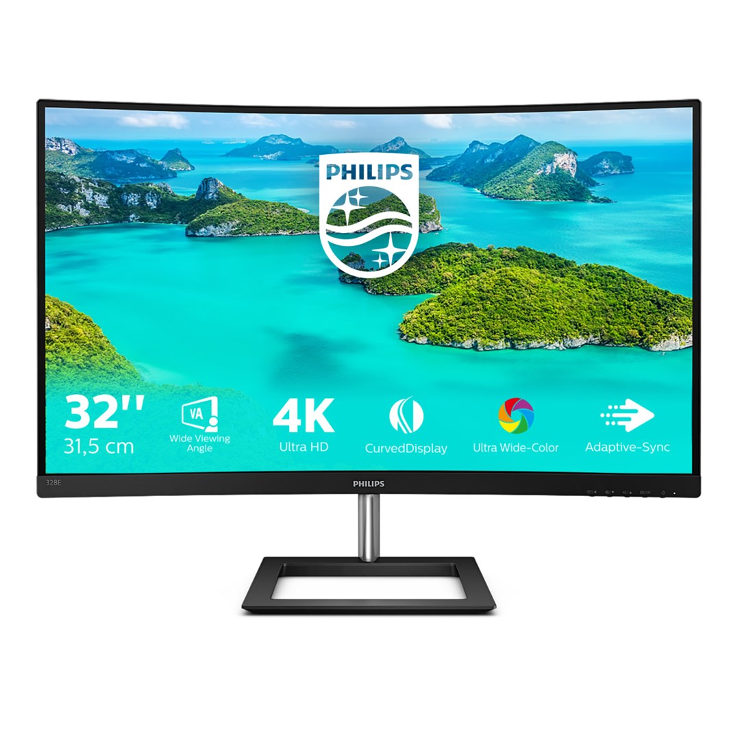 Philips E Line 328E1CA/00 LED display 80 cm (31.5") 3840 x 2160 pixels 4K Ultra HD LCD Black – Philips