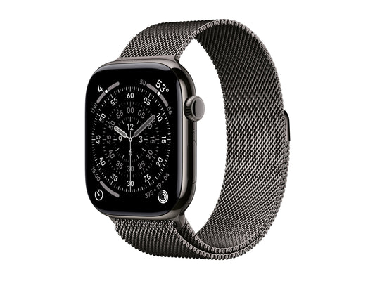 Apple Watch Series 11 46mm 5G Skiffer Titanium (Grå Milanese Rem M/L) – Apple