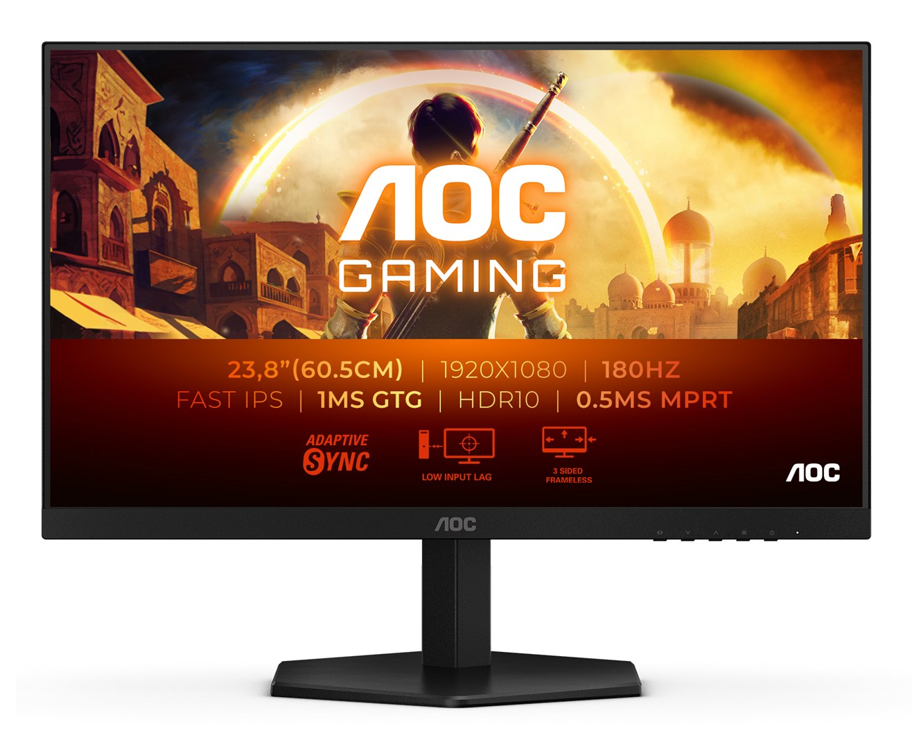 AOC G4 24G42E computer monitor 61 cm (24") 1920 x 1080 pixels Full HD LCD Black – AOC