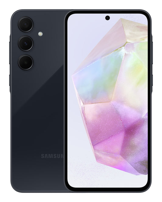 Samsung Galaxy A35 5G Enterprise Edition 16,8 cm (6.6") Dubbla SIM-kort Android 14 USB Type-C 6 GB 128 GB 5000 mAh Marinblå