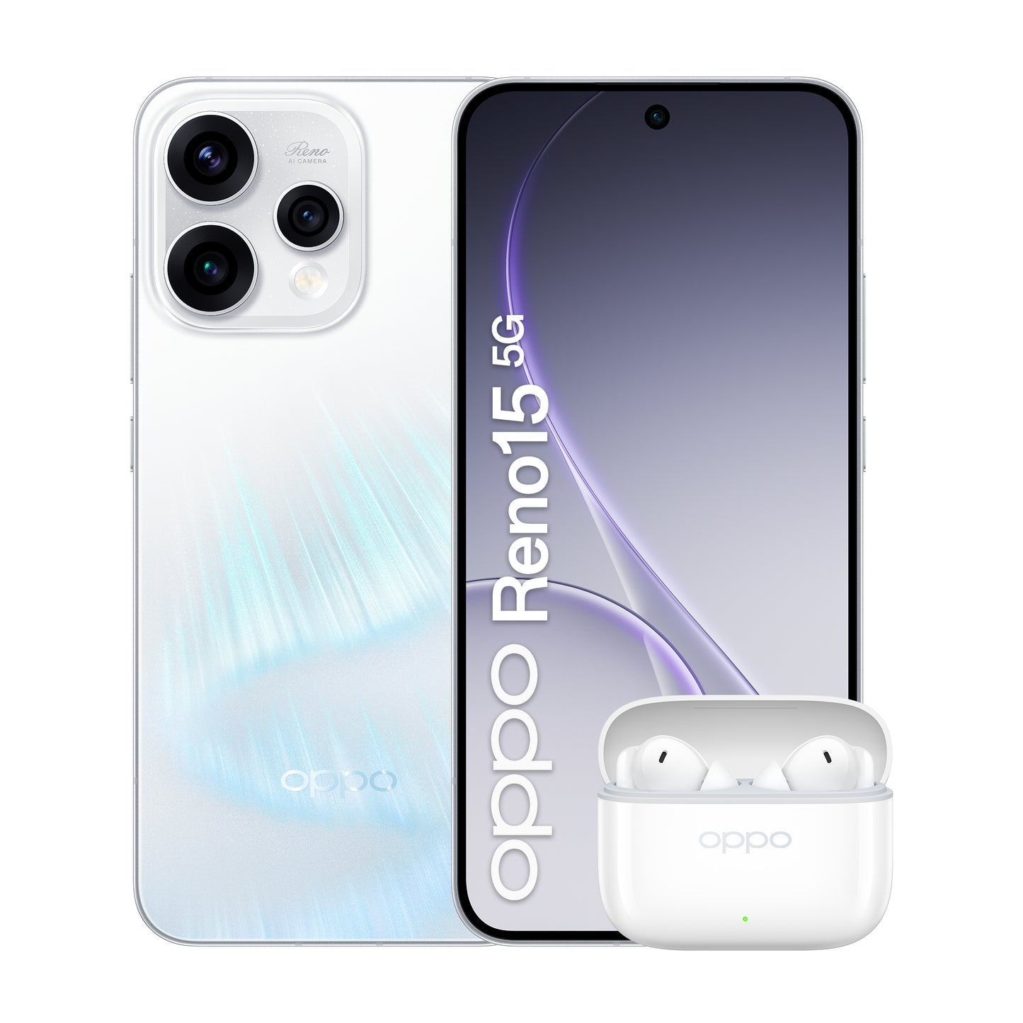 OPPO Reno15 5G 512GB Vit – Oppo