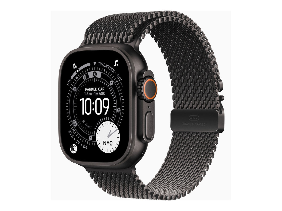 Apple Watch Ultra 3 49mm Svart (Svart Milanese Rem M) – Apple